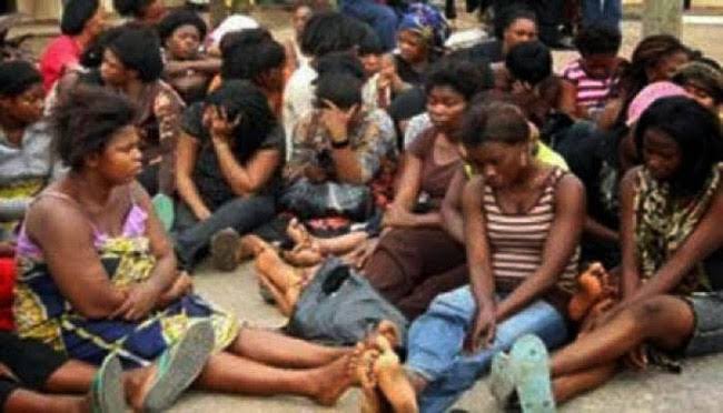 Trafficked Nigerians 