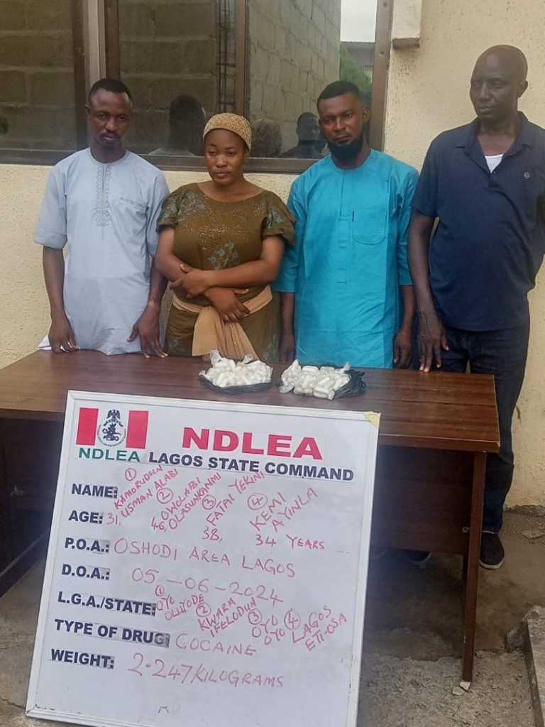 Hajj 2024 NDLEA Arrests Intending Pilgrims With Cocaine Consignments