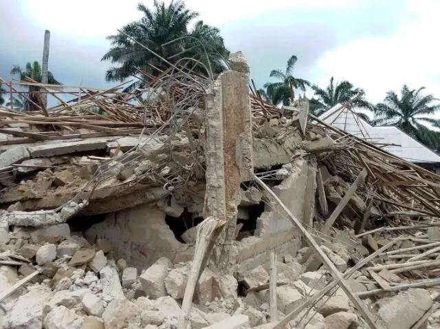 Collapsed Building In Abia