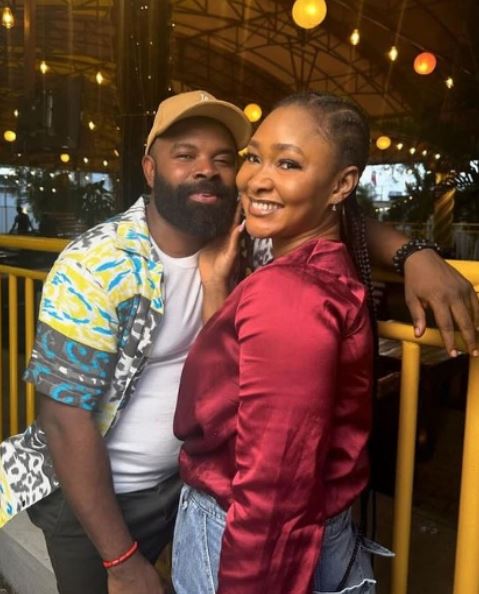 Actor Gabriel Afolayan Shares Loved-up Photos With Wife