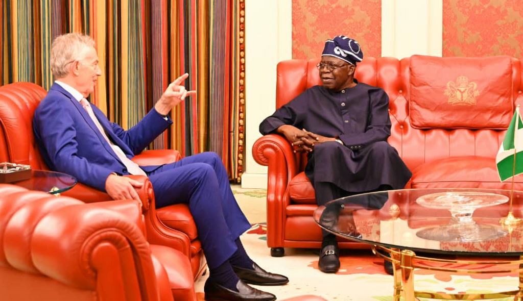 Bola Tinubu, Tony Blair