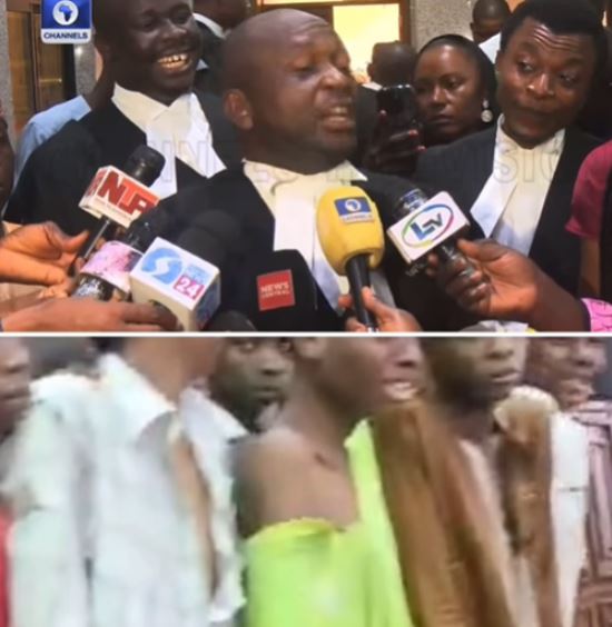 Most Of Them Are Married Men, None Of Them Is A Minor - FG's Legal Counsel Speaks On Arraignment Of 76 Minors (Video)