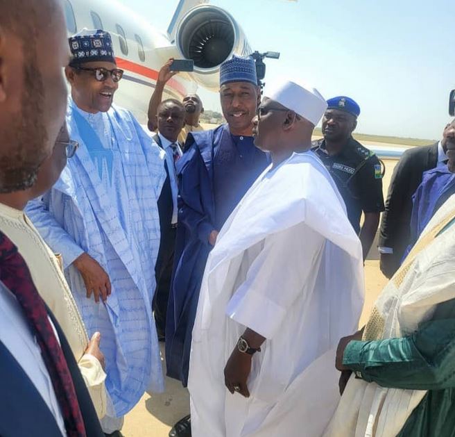     Muhammad Buhari, Babagana Zulum, Ali Ndume