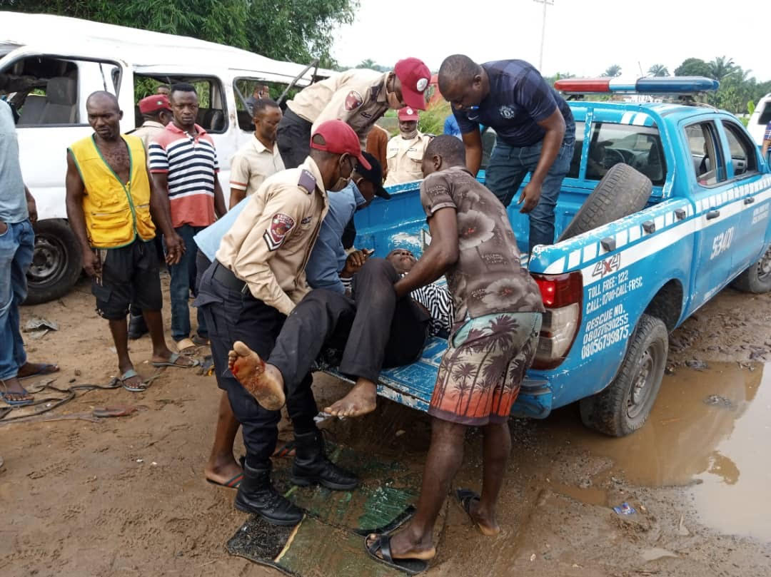 18-Seater Bus accident 