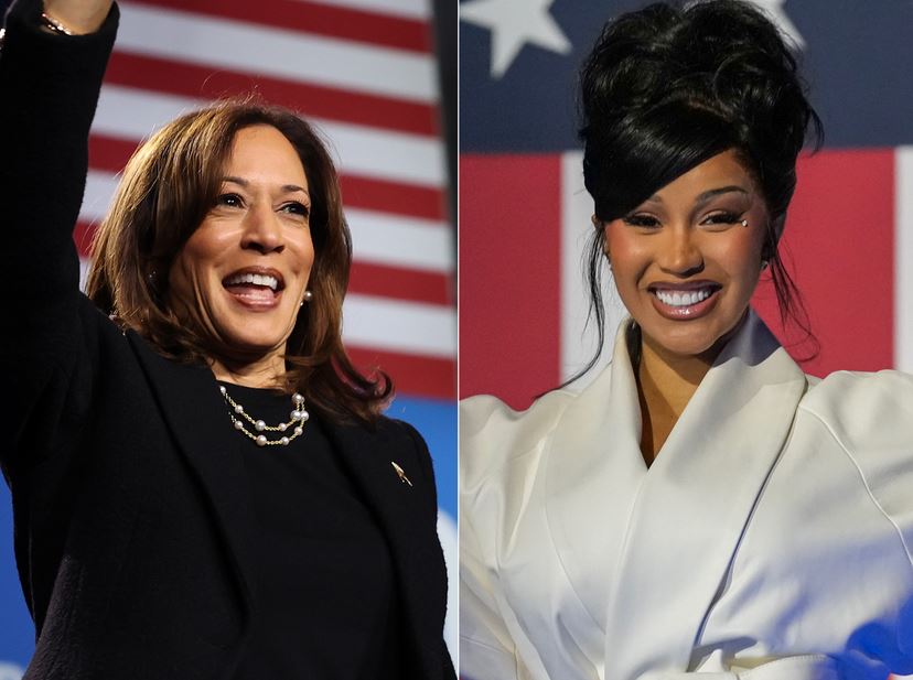 Cardi B, Kamala Harris