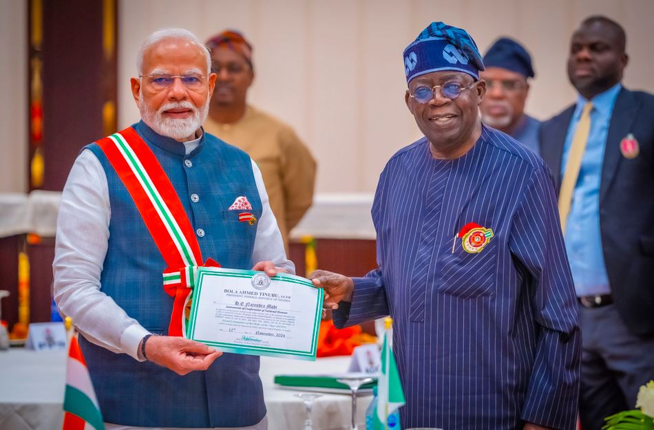 Narendra Modi, Bola Tinubu,