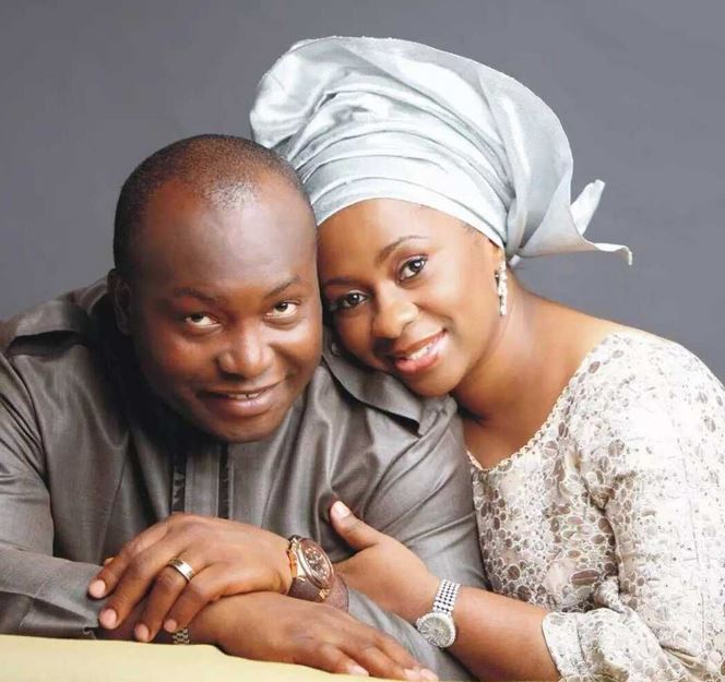 Ifeanyi Ubah and wife