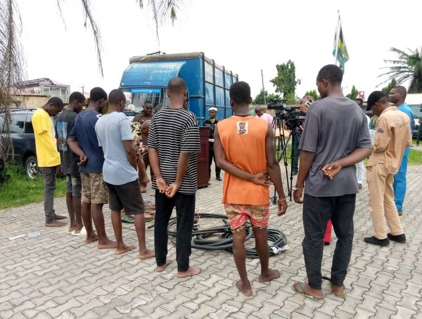 Blackout: 14 Suspects Arrested For Vandalizing 132KV Transmission Tower ...