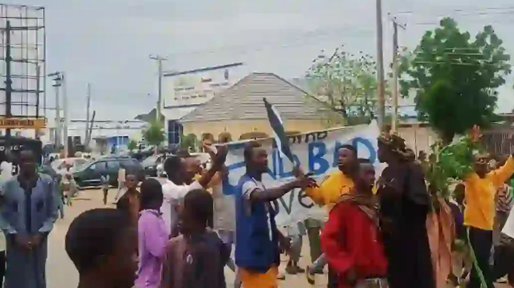 Kano protest