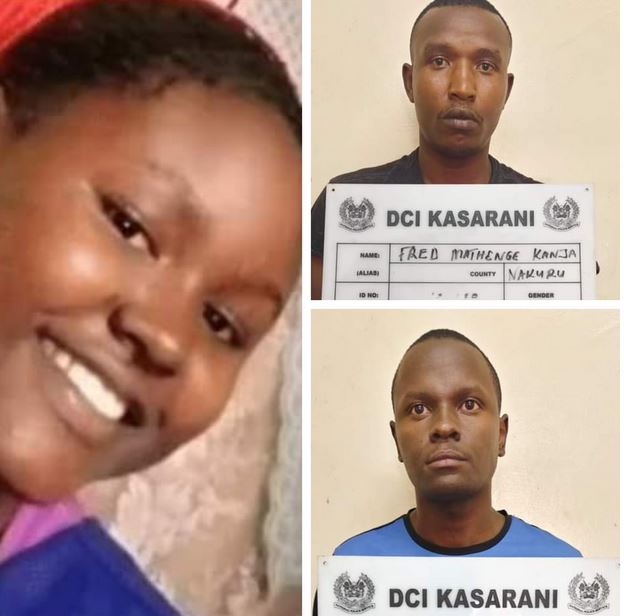 Mercy Rufansi Kwamboka, Joseph Ngera Kamau, Fred Mathenge Kanja