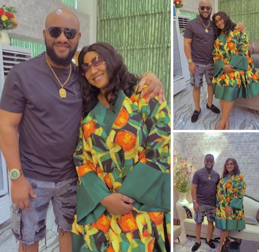 Yul Edochie and Judy Austin