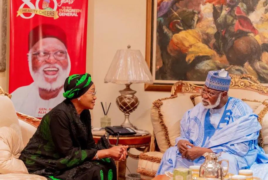 General Abdulsalami Abubakar, Remi Tinubu