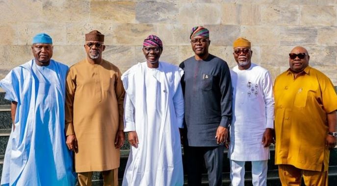 Southwest Governors Unite: Key Leaders Gather in Lagos for Crucial Meeting!