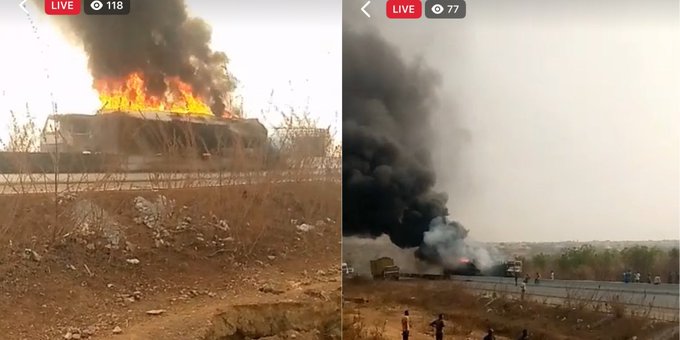 Fuel Tanker Explodes 