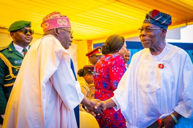 Bola Ahmed Tinubu, Olusegun Obasanjo