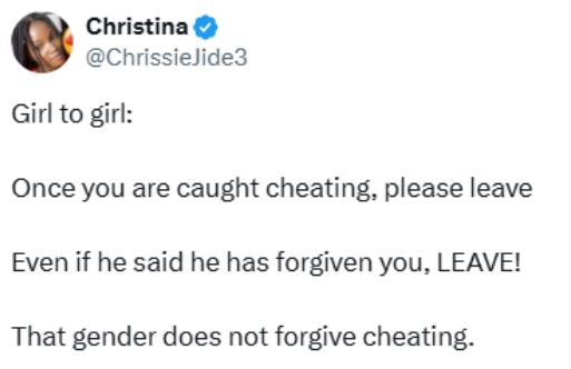 Cheating women