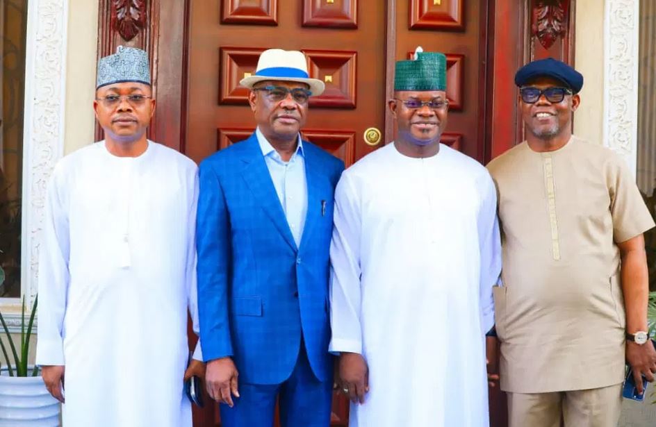 Yahaya Bello, Nyesom Wike, Ahmed Usman Ododo