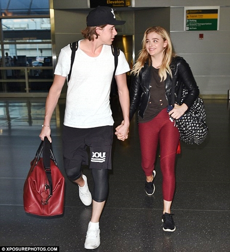 Brooklyn Beckham and on-off girlfriend Chloe Grace Mortez spotted together  in New York