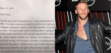 Julian Edelman Shares Letter From College Teacher Who Had Doubted