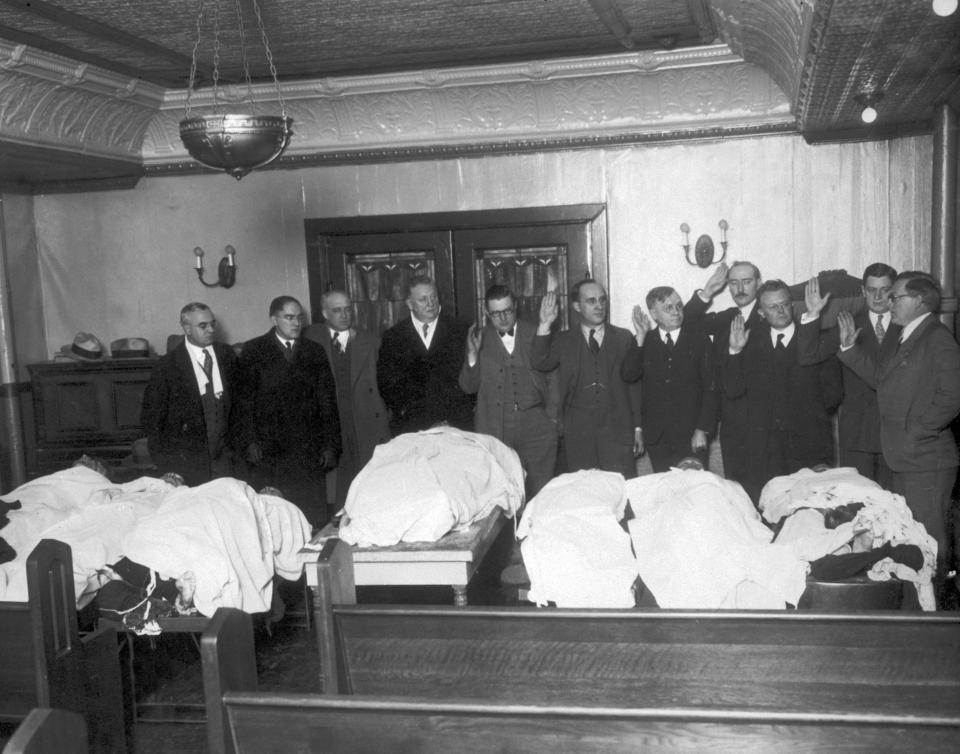 The Saint Valentine S Day Massacre How 7 Men Got Lined Up