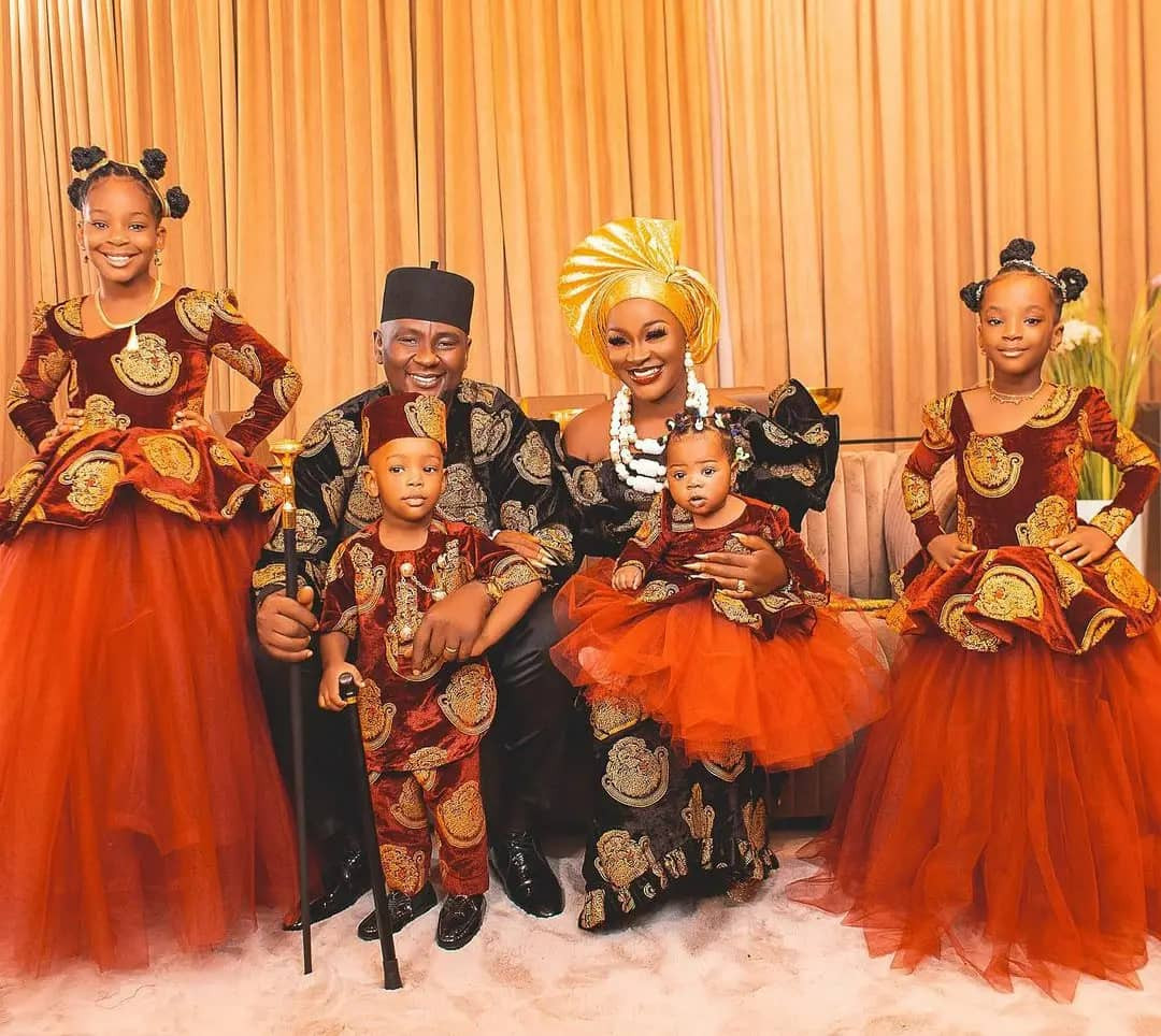 Lovely Family Photos of Actress Chacha Eke Faani