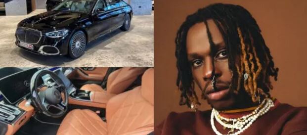 Fireboy DML Acquires New Mercedes-Maybach (Video)