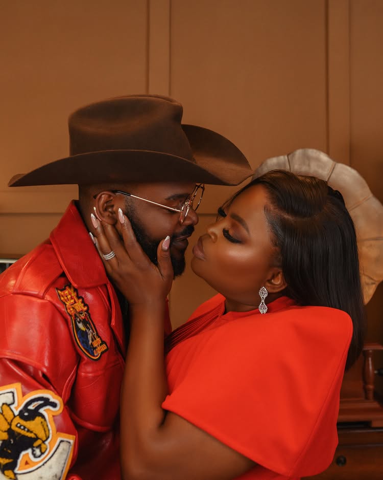 Reactions Trail Loved-up Photos of Funke Akindele With Falz