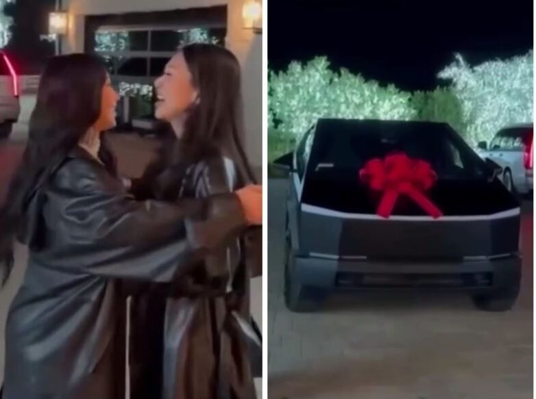 Kim Kardashian Gifts Best Friend A Cybertruck On Her Birthday (Video)