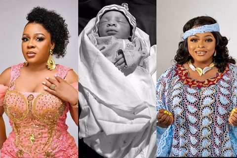 Best News of The Season – Actress Liz Da Silva celebrates After Dayo Amusa Gave Birth to Her First Child