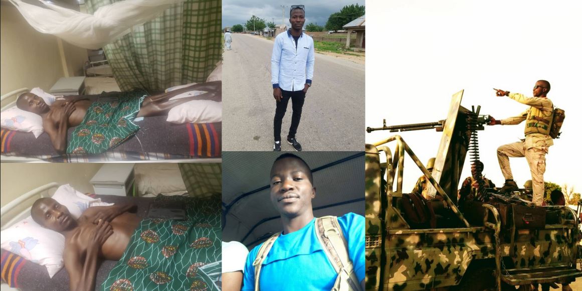 Nigerian Army Corporal Cries Out From Sickbed Over Neglect Since 2020 After Sustaining Spinal Cord Injury On Duty