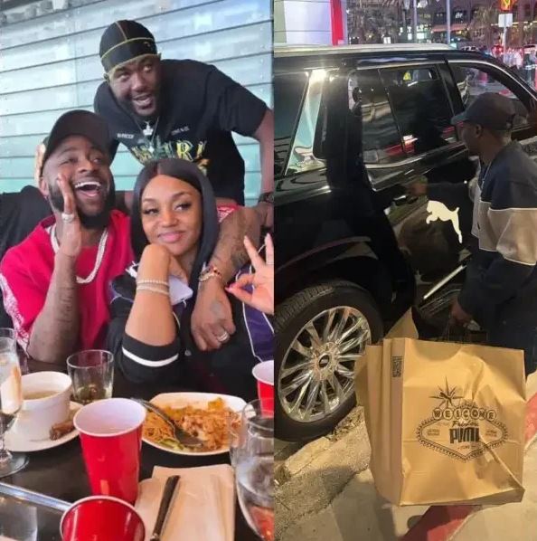 Davido And Chioma Share Romantic Moments In Las Vegas (Video)