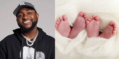 Davido Celebrates Birthday of His Twins