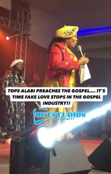 Gospel Singer, Tope Alabi Speaks Out Against Rivalries In Gospel Music (Video)