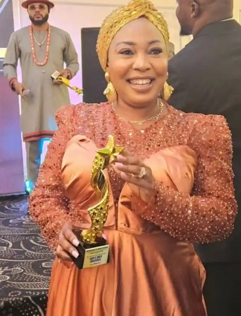 Wasila Coded Overjoyed As She Bags First International Award (Video)