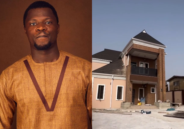 Gospel Singer Toluwani Celebrates As He Finally Builds His Own House